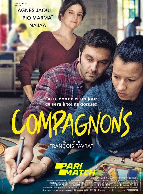 poster of Compagnons (2021) Hindi [Voice Over] Dubbed CAMRip